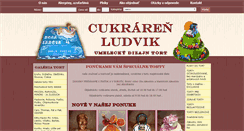 Desktop Screenshot of cukraren-ludvik.sk